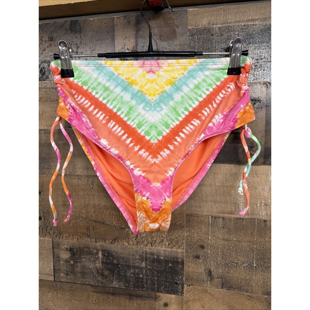 Hobie Women's Size 16 Bikini Swimsuit Bottoms Tie Die Multicolor NWT SKU 068